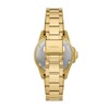 Thumbnail Image 2 of Fossil Blue Dive Ladies' White Dial Gold Tone Stainless Steel Watch