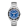 Thumbnail Image 0 of Fossil Breaker Men's Blue Wave Dial Stainless Steel Bracelet Watch