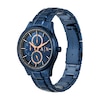 Thumbnail Image 3 of Armani Exchange Men's Blue Tone Stainless Steel Bracelet Watch