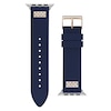 Thumbnail Image 0 of Guess Stone Embellished Blue Silicone Apple Watch Strap- 42-44mm
