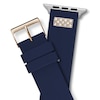 Thumbnail Image 4 of Guess Stone Embellished Blue Silicone Apple Watch Strap- 42-44mm