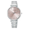 Thumbnail Image 1 of Lorus Signature Ladies' Pink Dial Stainless Steel Bracelet Watch