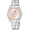 Thumbnail Image 1 of Lorus Heritage Ladies' Pink Dial Stainless Steel Bracelet Watch