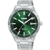 Thumbnail Image 1 of Lorus Signature Men's Green Dial  Stainless Steel Bracelet Watch