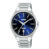 Thumbnail Image 1 of Lorus Sapphire Men's Glass Blue Dial Stainless Steel Bracelet Watch