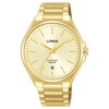 Thumbnail Image 1 of Lorus Sapphire Men's Champagne Dial Gold Tone Stainless Steel Watch