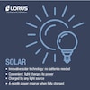 Thumbnail Image 3 of Lorus Solar Men's Chronograph Green Dial Stainless Steel Bracelet Watch