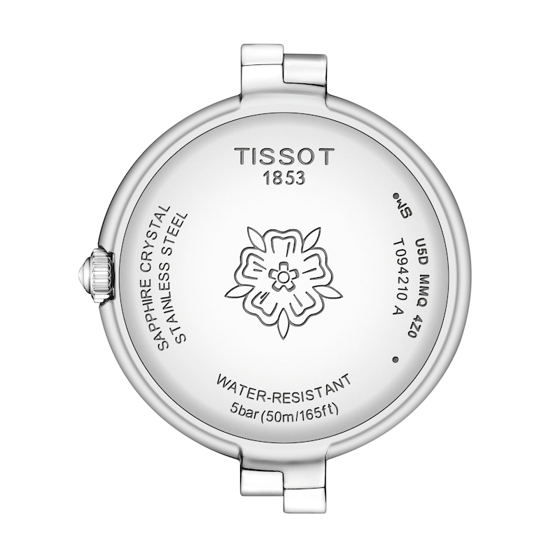 Main Image 2 of Tissot Flamingo Ladies' MOP Diamond Dial Stainless Steel Watch