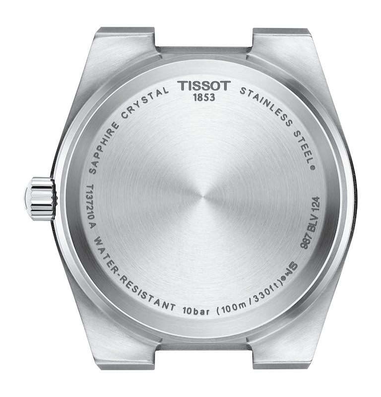 Tissot PRX Ladies' Pink Textured Dial Stainless Steel Watch