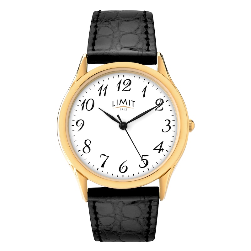 Main Image 1 of Limit Men's Black Strap Watch