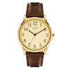 Thumbnail Image 2 of Limit Men's Yellow Gold Plate & Brown Crocodile Strap Watch