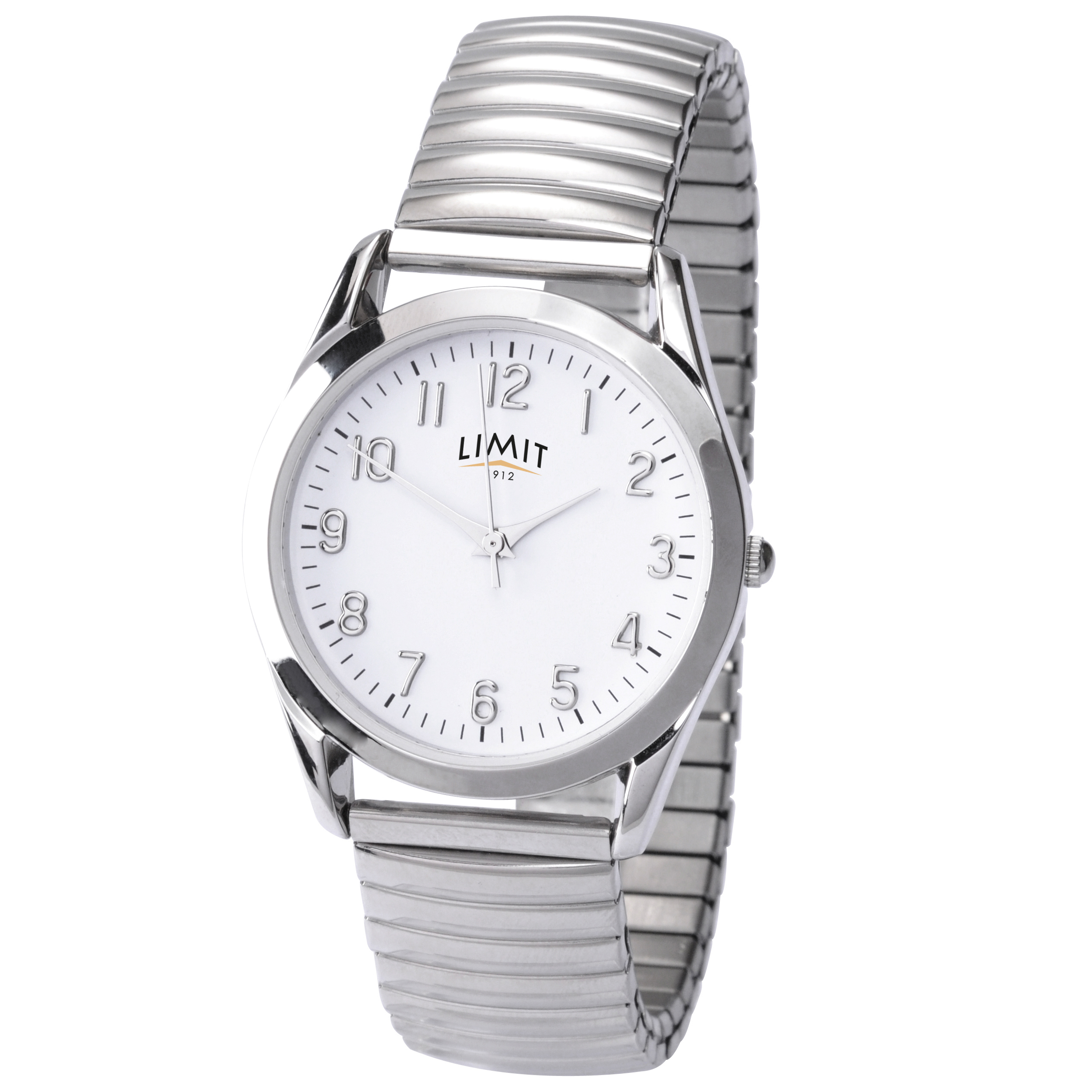Thumbnail Image 1 of Limit Men's Round White Dial Expander Watch