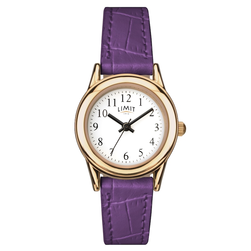 Limit Purple Strap Watch