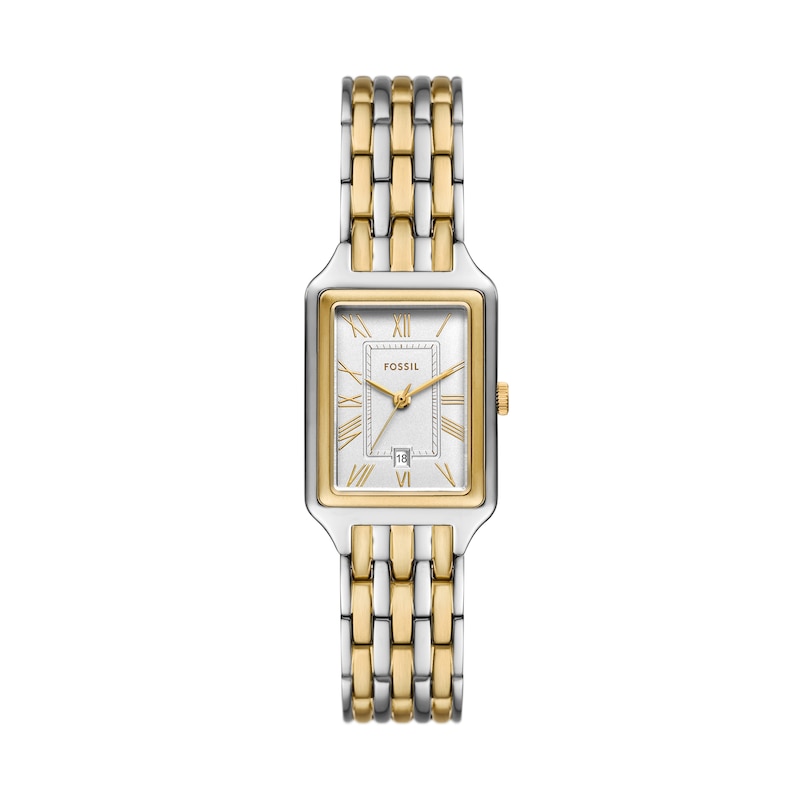 Main Image 1 of Fossil Raquel Ladies' Rectangle Dial Two Tone Stainless Steel Watch