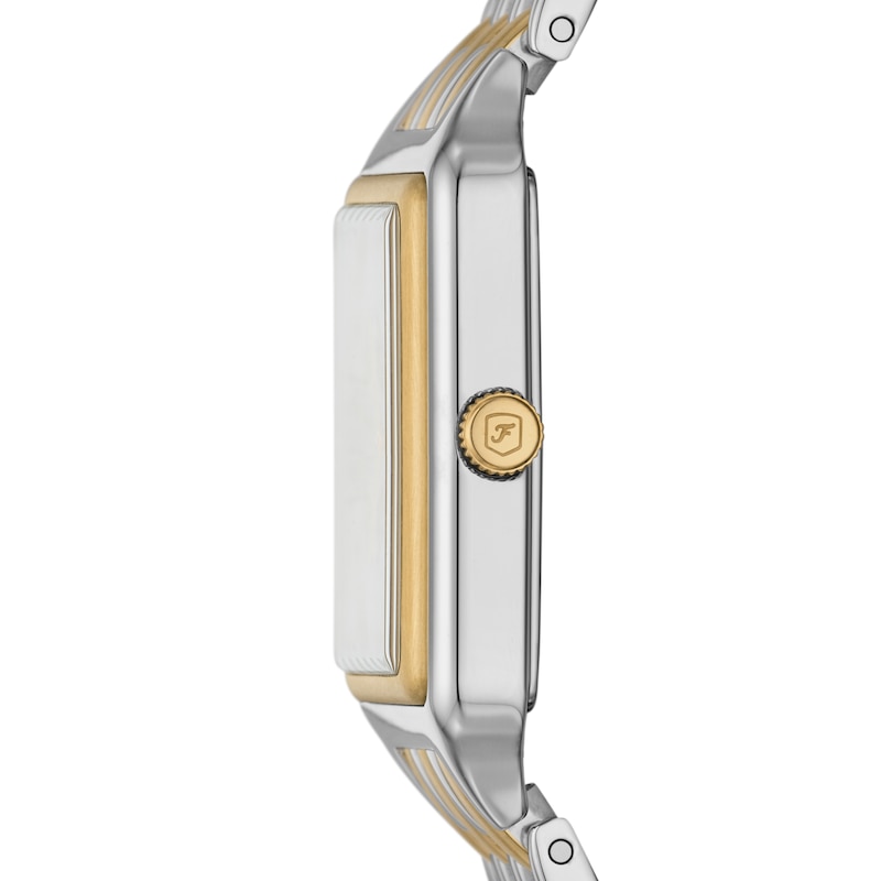 Main Image 2 of Fossil Raquel Ladies' Rectangle Dial Two Tone Stainless Steel Watch