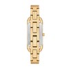 Thumbnail Image 2 of Michael Kors Ladies' Rectangle MK Gold Tone Bangle Watch