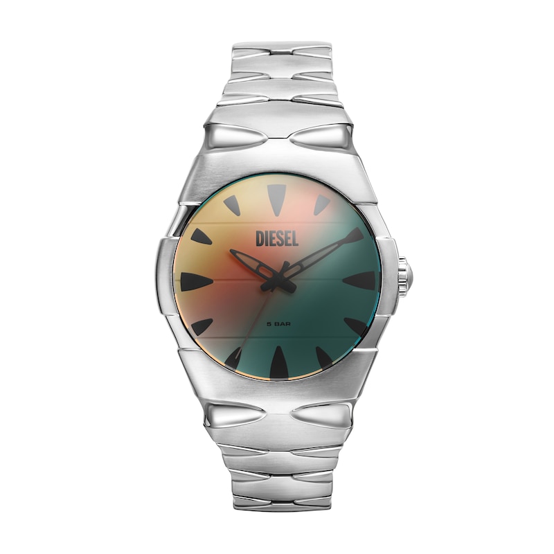 Main Image 1 of Diesel D-Sruptor Men's Multicoloured Dial Stainless Steel Bracelet Watch
