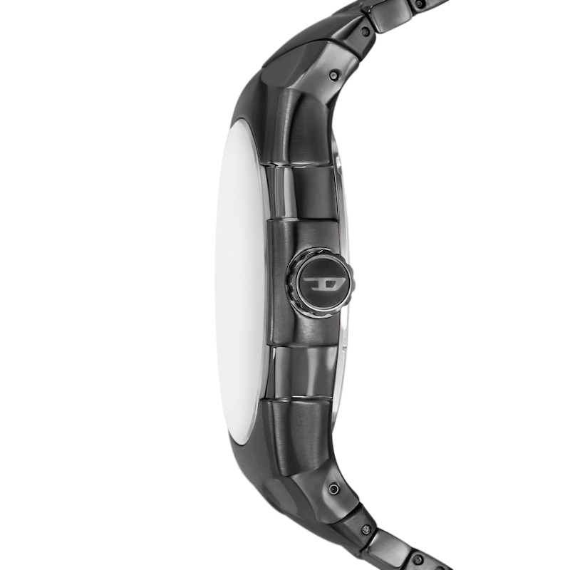 Main Image 3 of Diesel D-Sruptor Men's Grey Ombre Dial Black Tone Bracelet Watch