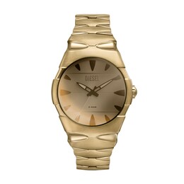 Diesel D-Sruptor Men's Yellow Ombre Dial Gold Tone Bracelet Watch