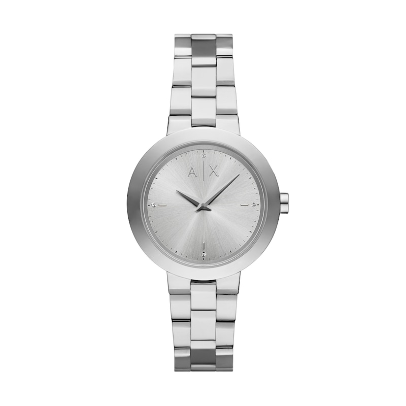 Main Image 1 of Armani Exchange Ladies' Silver Tone Stainless Steel Bracelet Watch