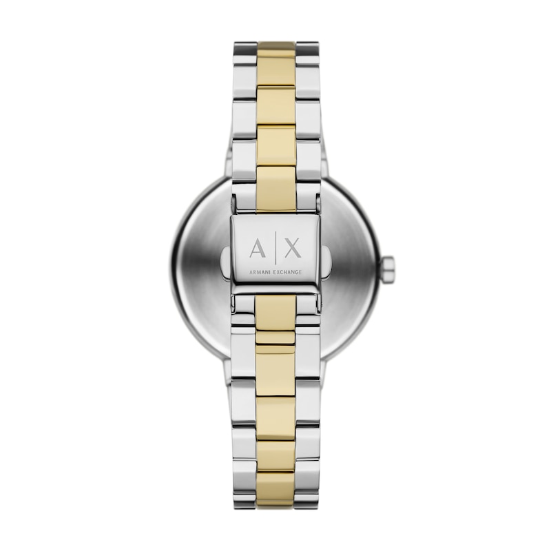 Main Image 2 of Armani Exchange Ladies' Silver Tone Two Tone Bracelet Watch