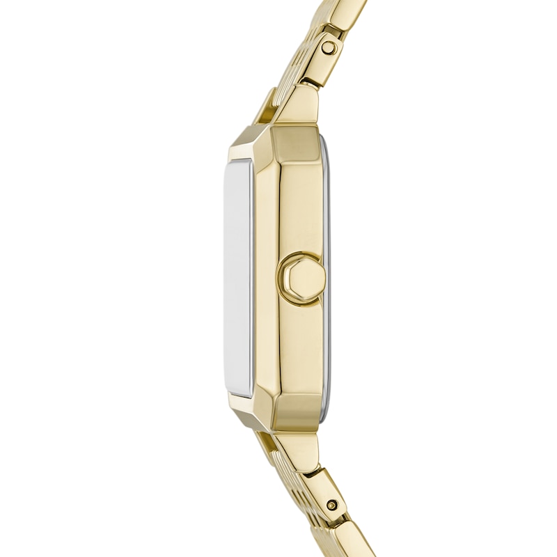 Main Image 2 of Armani Exchange Ladies' Square Dial Gold Tone Bracelet Watch