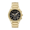 Thumbnail Image 1 of Armani Exchange Sync Men's Black Chronograph Dial Gold Tone Bracelet Watch