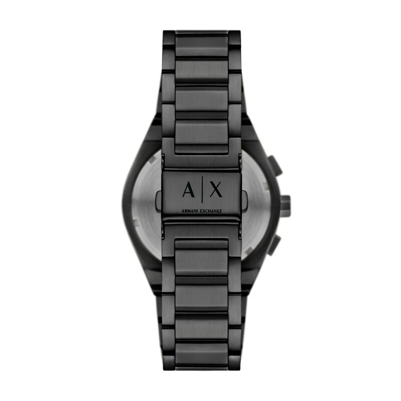 Main Image 2 of Armani Exchange Sync Men's Black Chronograph Black Tone Bracelet Watch