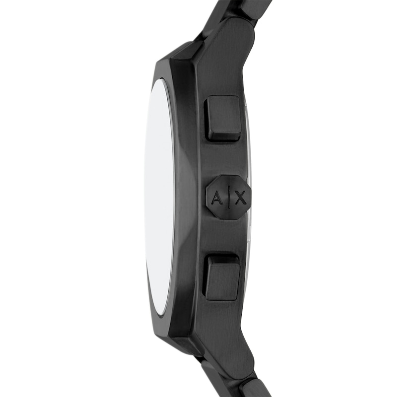 Main Image 3 of Armani Exchange Sync Men's Black Chronograph Black Tone Bracelet Watch
