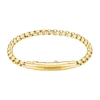 Thumbnail Image 1 of Police Fleshy Men's Gold Tone Stainless Steel Shiny Bracelet