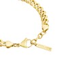 Thumbnail Image 2 of Police Long-Lasting Men's Gold Tone Cuban Chain Bracelet