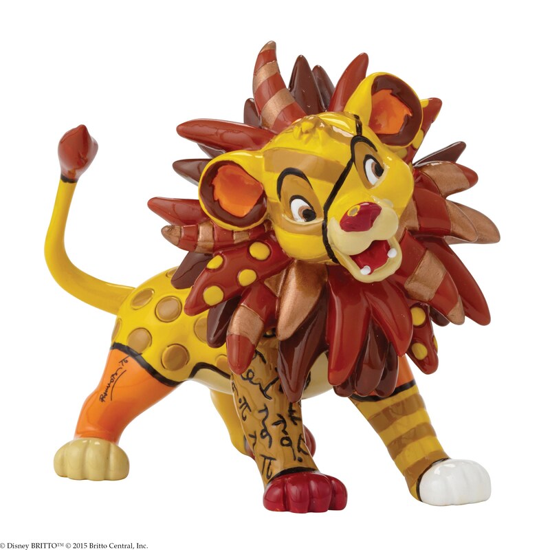 Disney Britto The Lion King Simba Mini Figurine