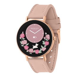 Radley Series 28 Ladies' Amoled Cobweb Leather Strap Watch