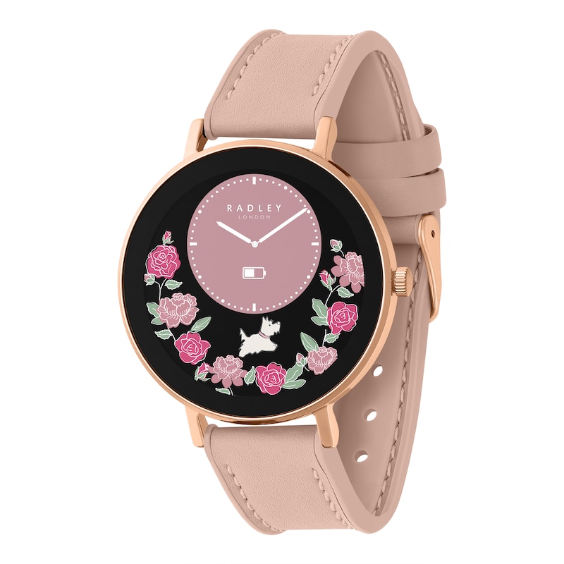 Radley Series 28 Ladies' Amoled Cobweb Leather Strap Watch