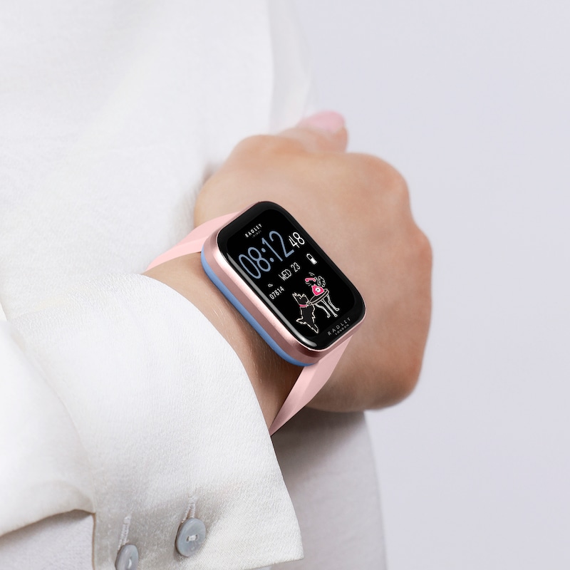 Main Image 2 of Radley Series 32 Ladies' Pink Silicone Strap Smart Watch