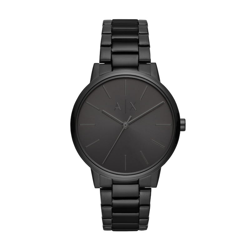 Armani Exchange Black Stainless Steel Bracelet Watch