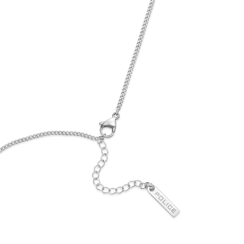 Main Image 4 of Police Men's Motive Gun Wing Logo Tag Necklace