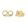 Thumbnail Image 2 of 9ct Yellow Gold Malachite Petal Stud Earrings