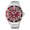 Thumbnail Image 1 of Seiko Prospex 4R Red Dial ‘Shog-urai’ Diver Men's Bracelet Watch