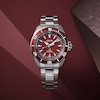 Thumbnail Image 5 of Seiko Prospex 4R Red Dial ‘Shog-urai’ Diver Men's Bracelet Watch