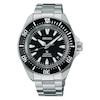 Thumbnail Image 1 of Seiko Prospex 4R Black Dial ‘Shog-urai’ Diver Men's Bracelet Watch
