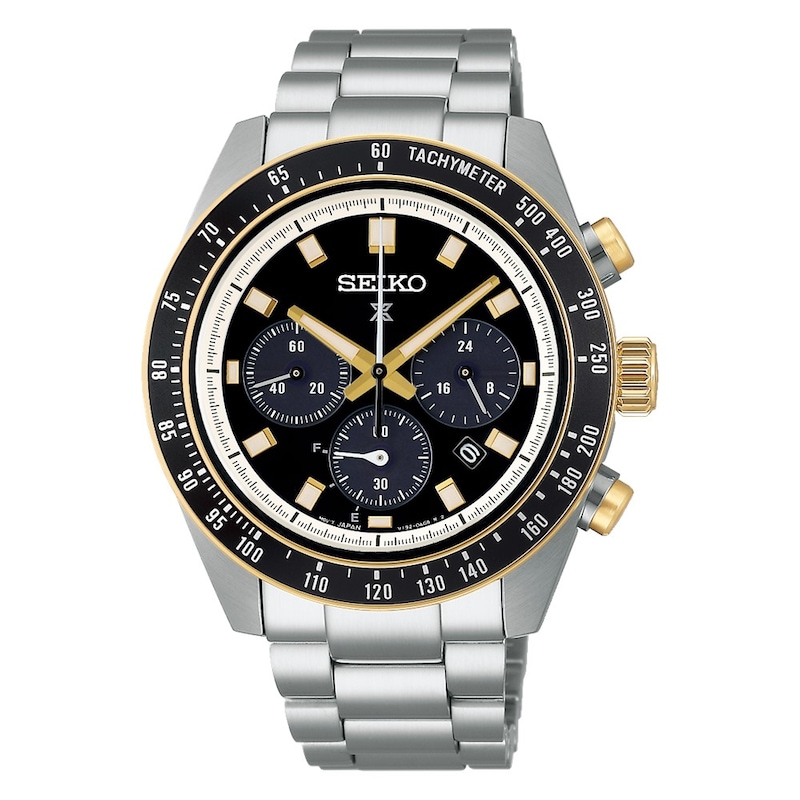 Main Image 1 of Seiko Prospex 'Circuit Race' Men's Solar Chronograph Bracelet Watch