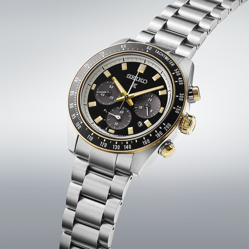 Main Image 2 of Seiko Prospex 'Circuit Race' Men's Solar Chronograph Bracelet Watch