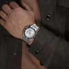 Thumbnail Image 5 of Seiko 5 Sports SKX GMT Men's Bi-Colour Bezel Silver Cloud Dial Bracelet Watch