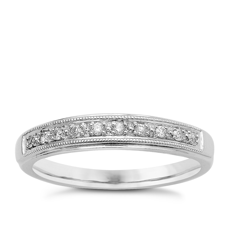 Main Image 1 of Perfect Fit 9ct White Gold Diamond Eternity Ring