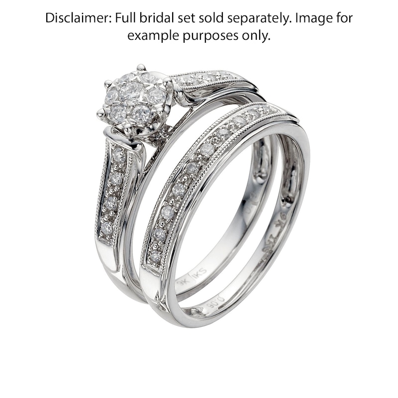 Main Image 2 of Perfect Fit 9ct White Gold Diamond Eternity Ring