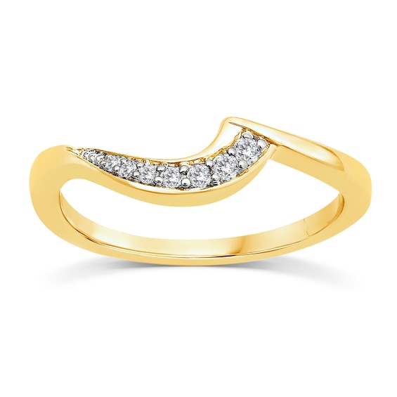 Perfect Fit 9ct Yellow Gold Eternity Diamond Ring