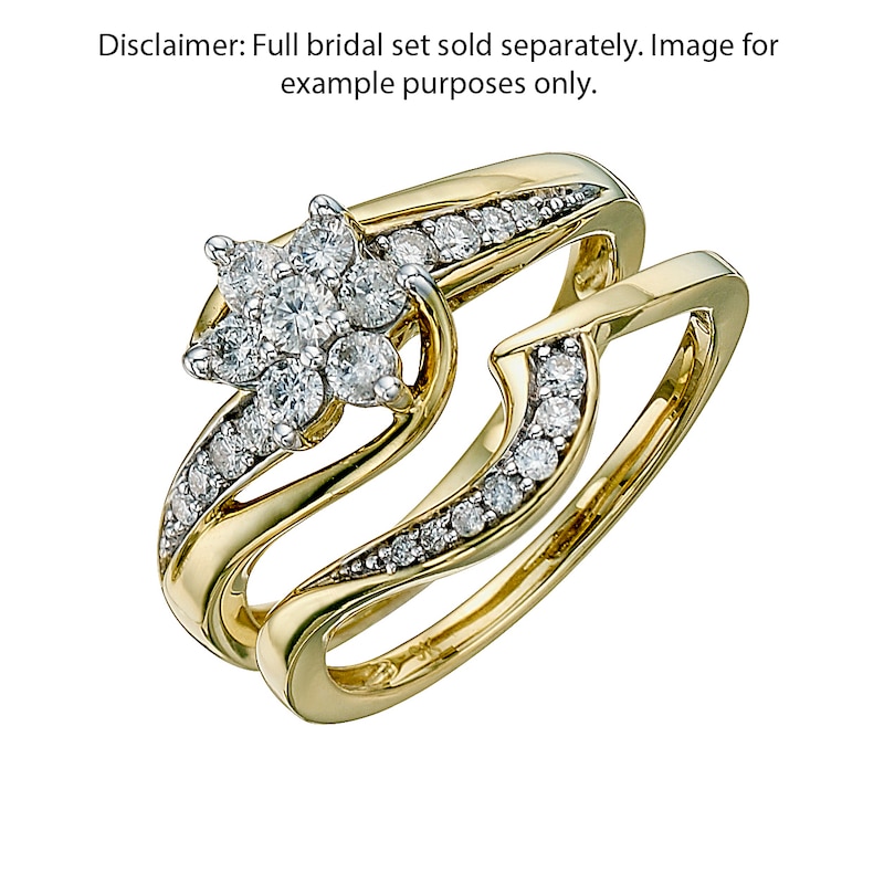 Main Image 2 of Perfect Fit 9ct Yellow Gold Eternity Diamond Ring