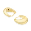 Thumbnail Image 2 of Gold Tone Plain Chunky Hoop Earrings