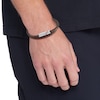 Thumbnail Image 2 of Tommy Hilfiger Men's Brown Double Wrap Braid Bracelet